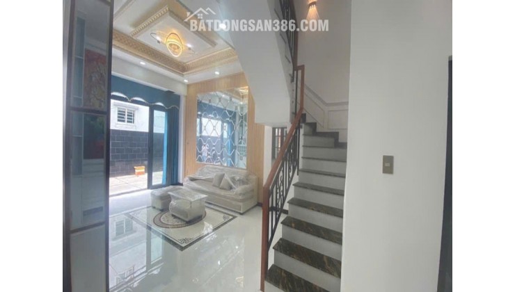 Nhà Mới SHR 3 tầng HXH né 61m2 – Đông Hưng Thuận 9 Quận 12 S